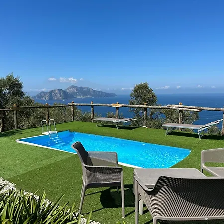 Farm Seaview On Capri Villa Termini Exterior photo