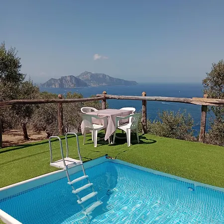 Farm Seaview On Capri Villa Termini Exterior photo